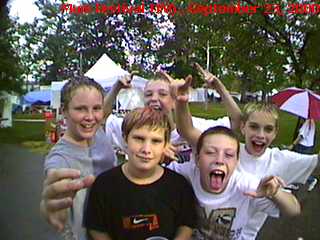 Having Fun at the Mum Festival !!!