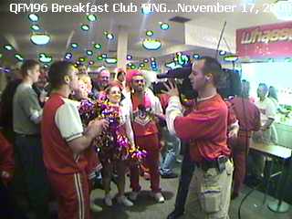 Everyone likes to be on camera !