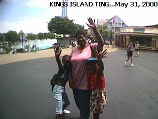 Hi, we're at Kings Island and having a great time !