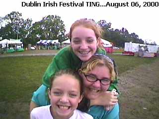 Hi ! We are having a great time at the Dublin Irish Festival